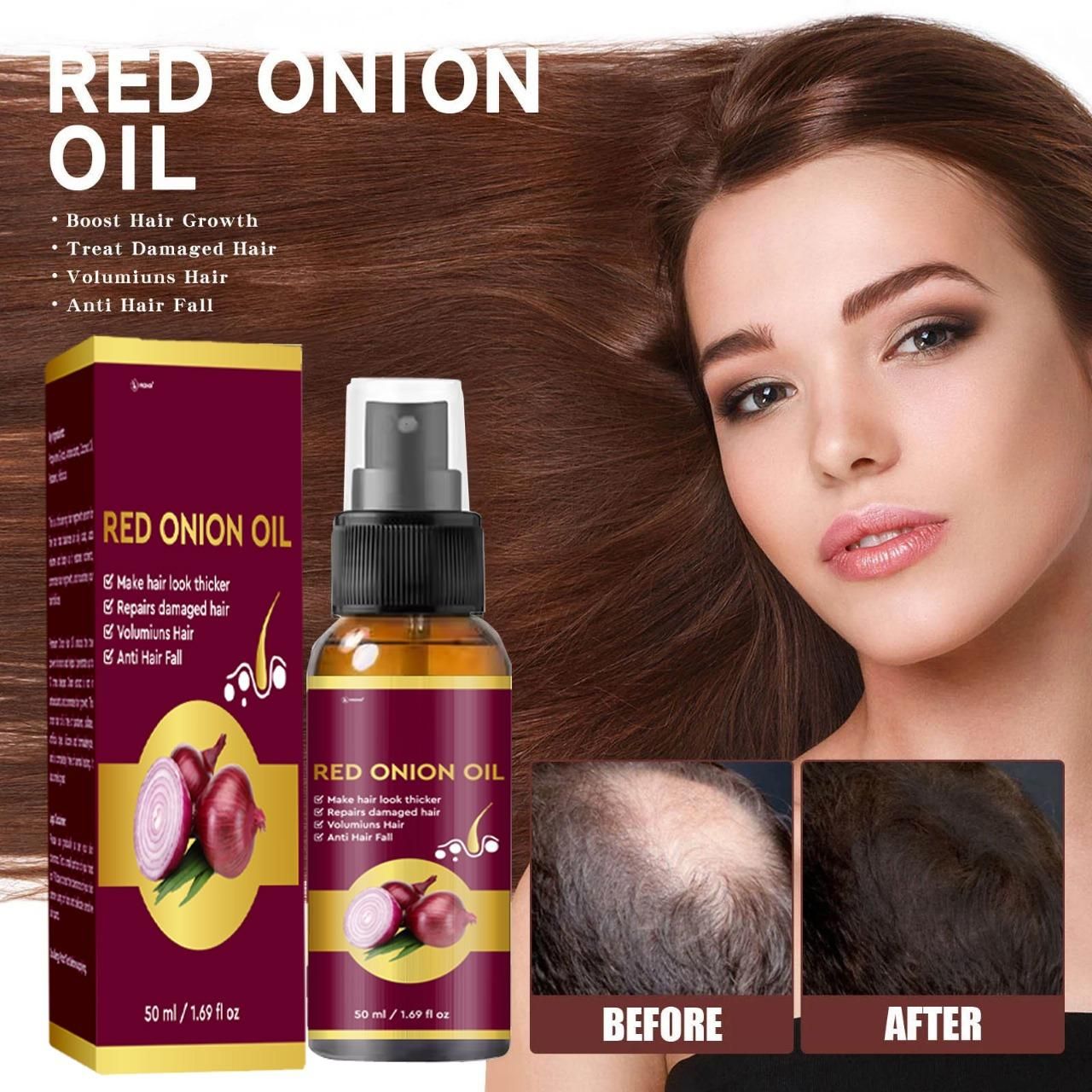 RED ONION OIL(Pack Of 2)