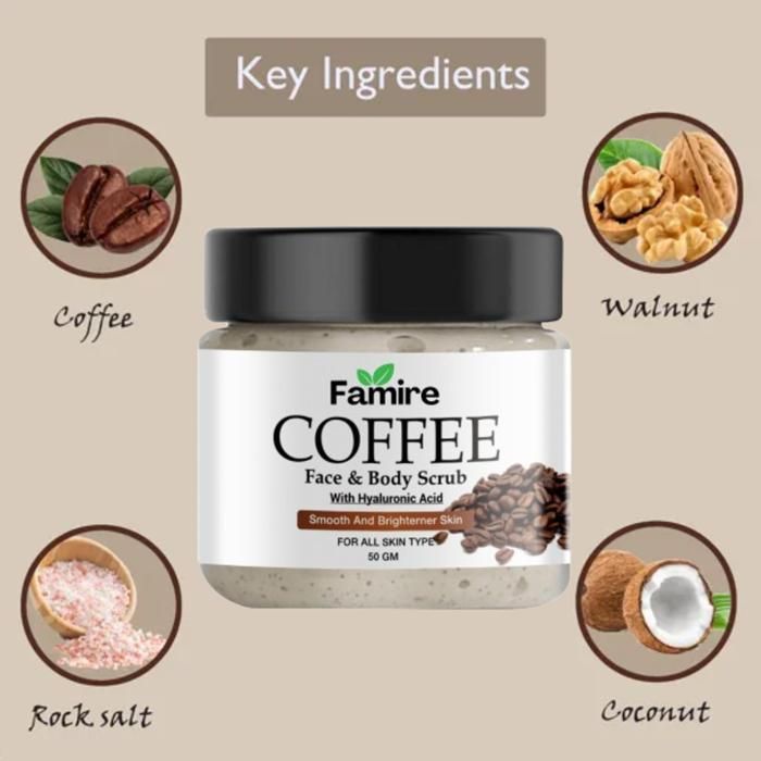 Coffee Face & Body Scrub 50gram