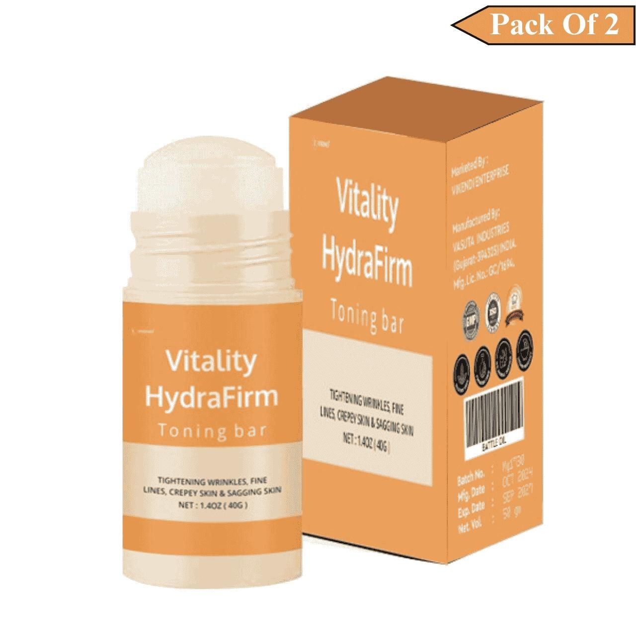 vitality Hydrafirm Toning Bar(Pack Of 2)